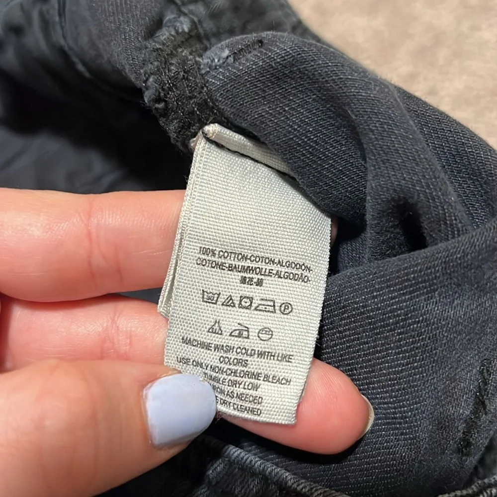 Free People Boyfriend Chino Pant Buttonfly Navy size 6
